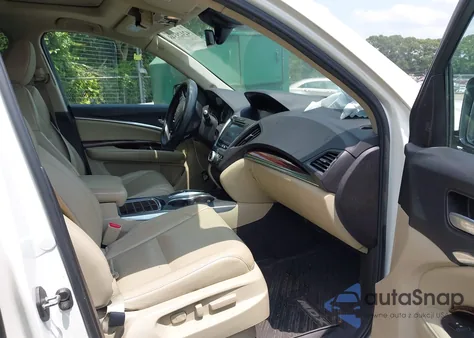 2016 Acura Mdx Advance Entertainment Packages/Advance Package из США, поврежденный, VIN 5FRYD4H94GB039265